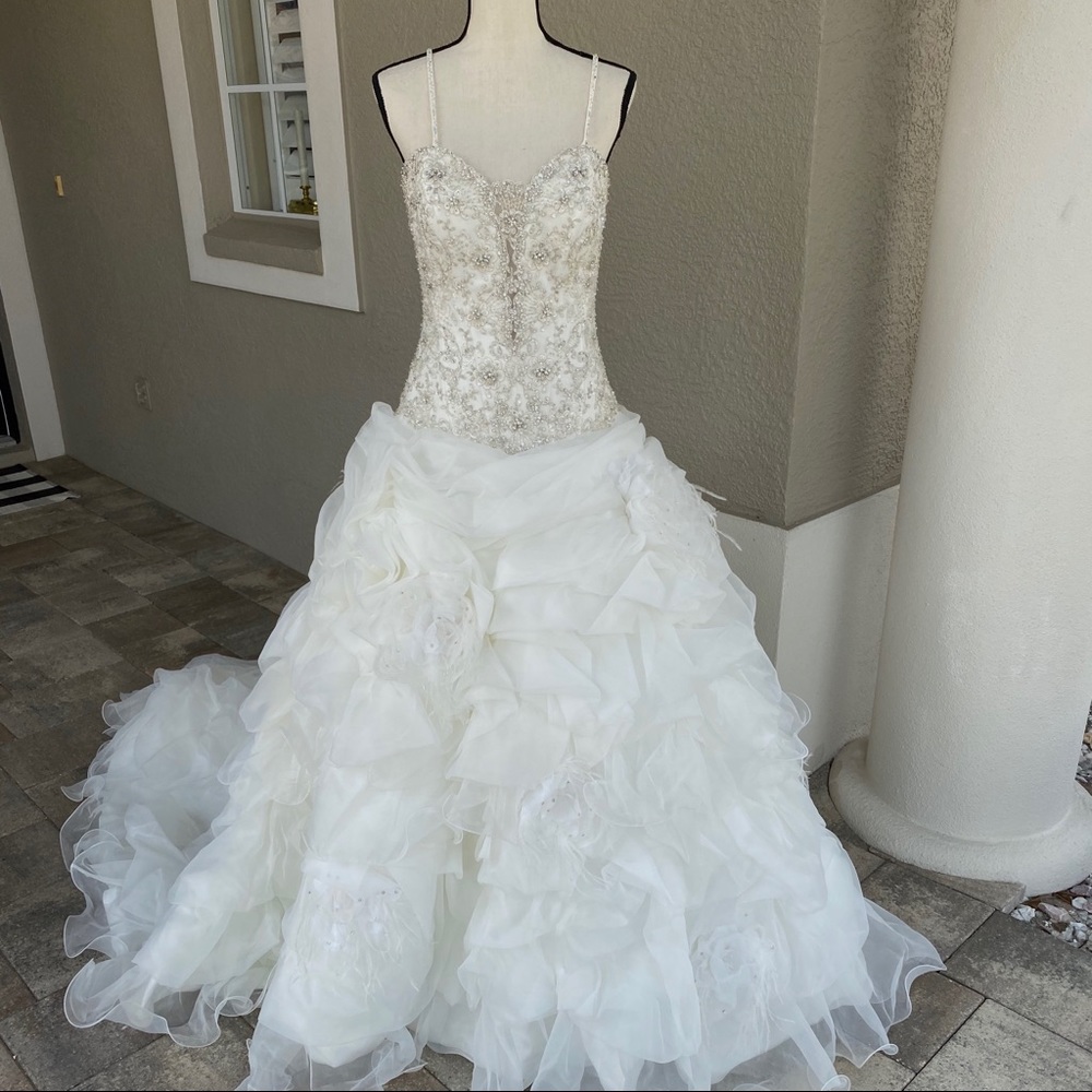 Allure Bridals C170 Strapless Wedding Dress NWT